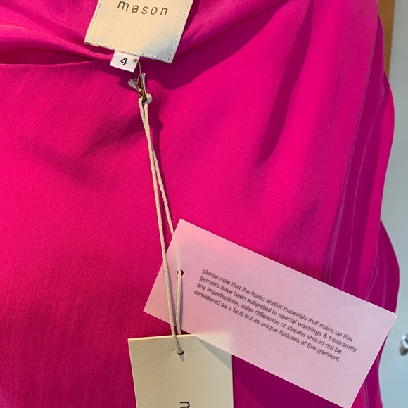 NWT Mason one shoulder dress - Picture 11 of 11